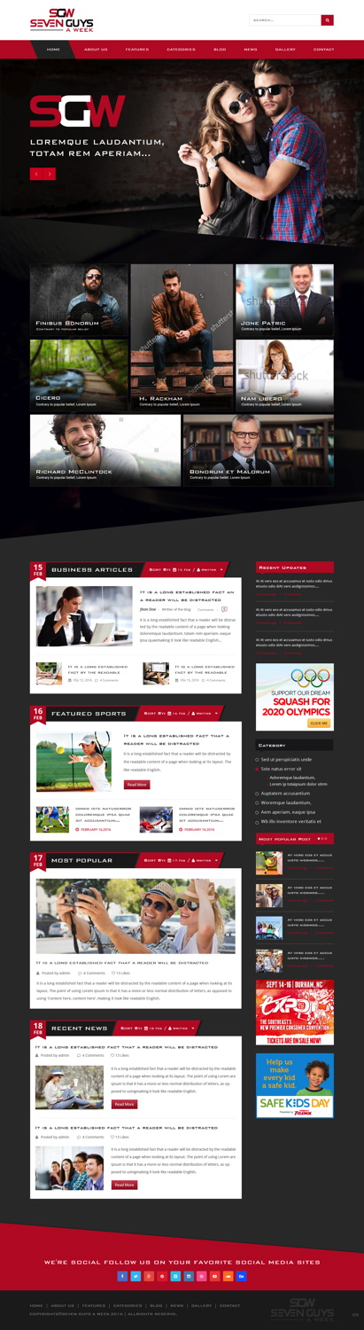 Wordpress Design by pb for System13, Inc. | Design #9870070