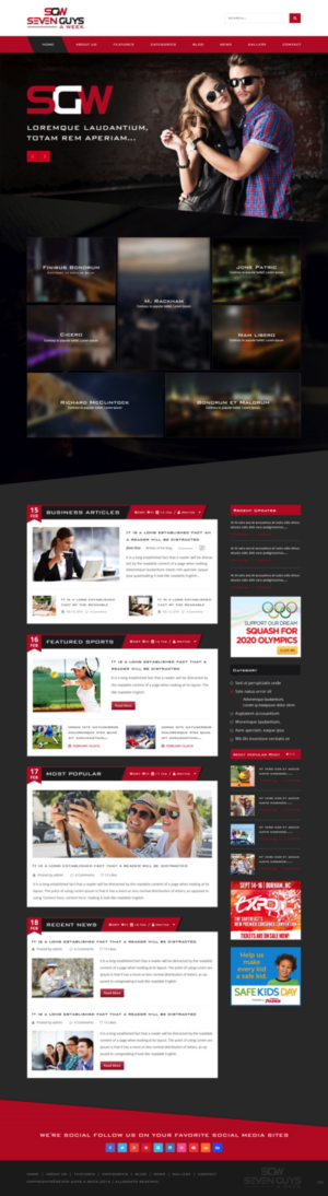 Wordpress Design by pb for System13, Inc. | Design: #9870071