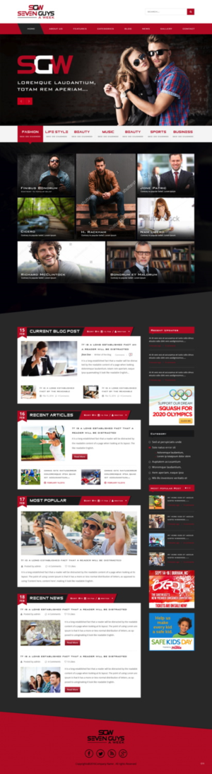 Diseño Wordpress por pb para System13, Inc. | Diseño: #9879971