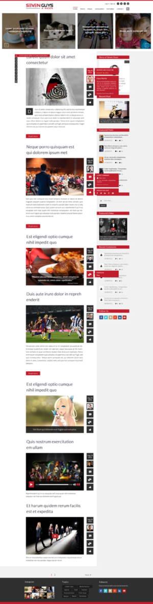 Diseño Wordpress por Da Miracle para System13, Inc. | Diseño: #9891063