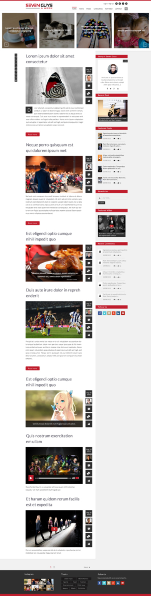 Diseño Wordpress por Da Miracle para System13, Inc. | Diseño: #9891064