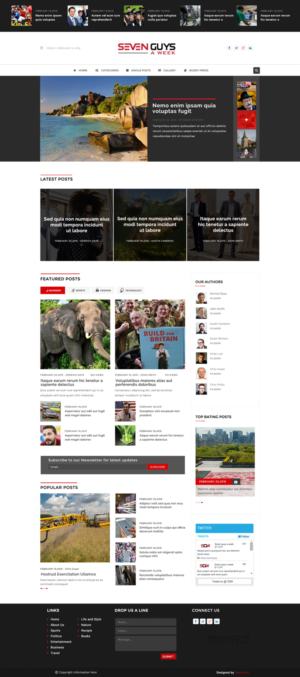 Diseño Wordpress por Da Miracle para System13, Inc. | Diseño #9891381