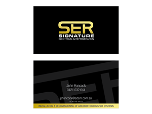 Design de Carte de Visite par bluejet pour Signature Electrical | Design : #441145