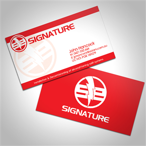 Business Card Design by diRtY.EMM for Signature Electrical | Design: #428530