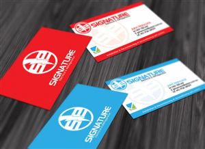 Business Card Design by diRtY.EMM for Signature Electrical | Design: #428662