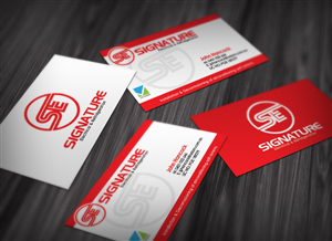 Business Card Design by diRtY.EMM for Signature Electrical | Design: #443900