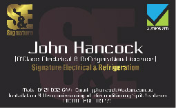 Business Card Design by I design for Signature Electrical | Design: #441503