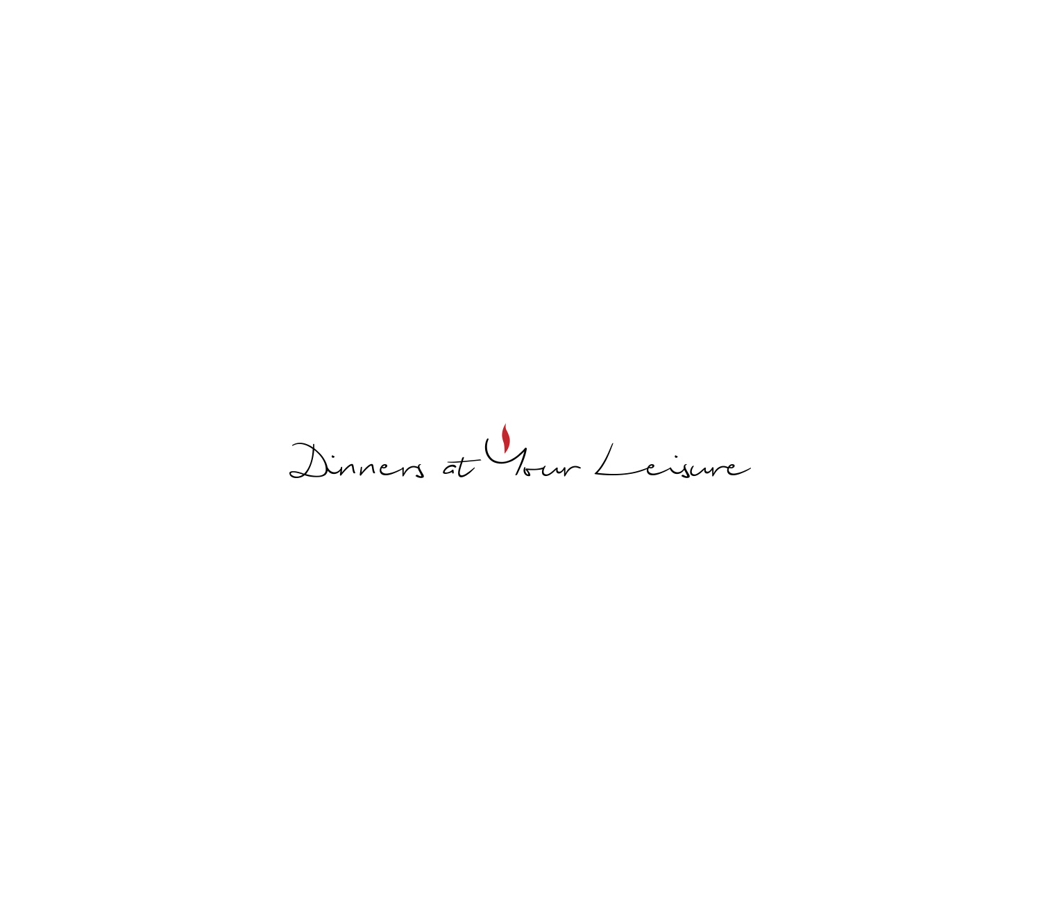 Logo Design by CA Designs for Dinners at Your Leisure, LLC | Design #9684773