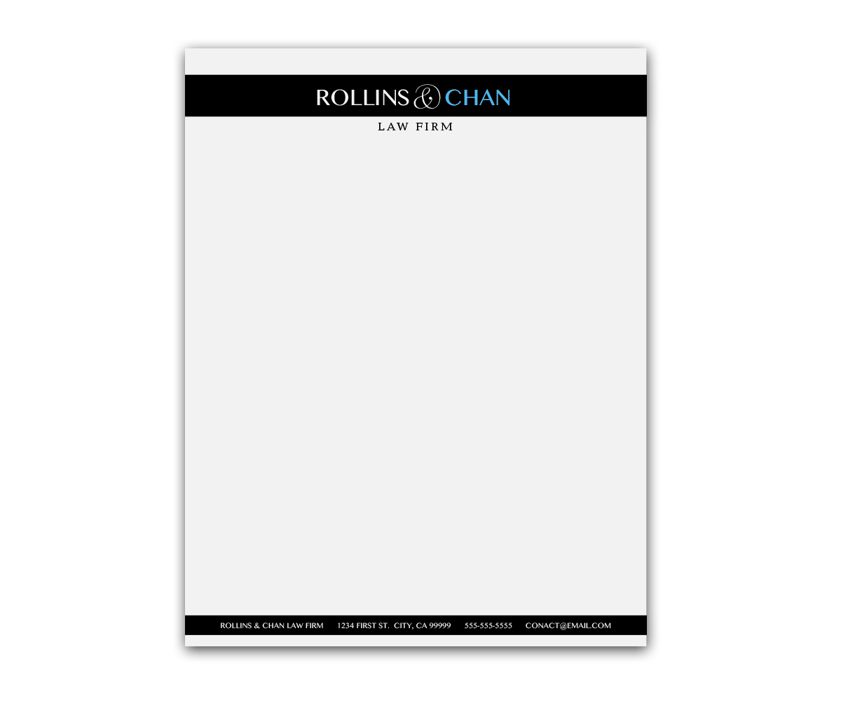 Letterhead Design by amygofish for this project | Design #2199376