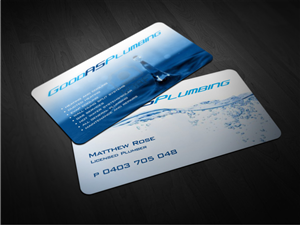 Diseño de Tarjeta de Presentación por Atvento Graphics para Good as plumbing | Diseño: #2102966