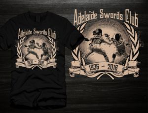 T-shirt Design by Ragewolf for Adelaide Swords Club | Design #9688545
