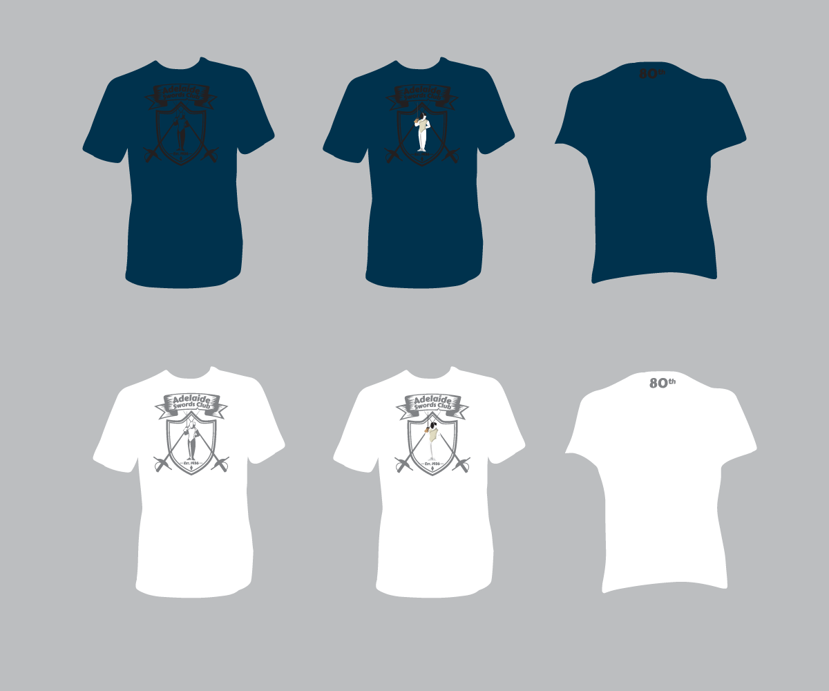 T-shirt Design by Miguel Méndez for Adelaide Swords Club | Design #9801577
