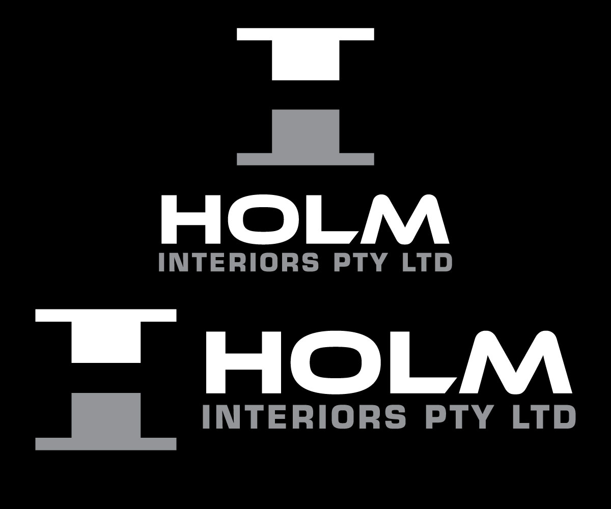 Logo Design by sangeloenriquez for Holm Interiors Pty Ltd ATF Holm Family Trust | Design #9680231