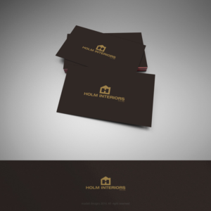 Logo Design by madeli for Holm Interiors Pty Ltd ATF Holm Family Trust | Design: #9757423