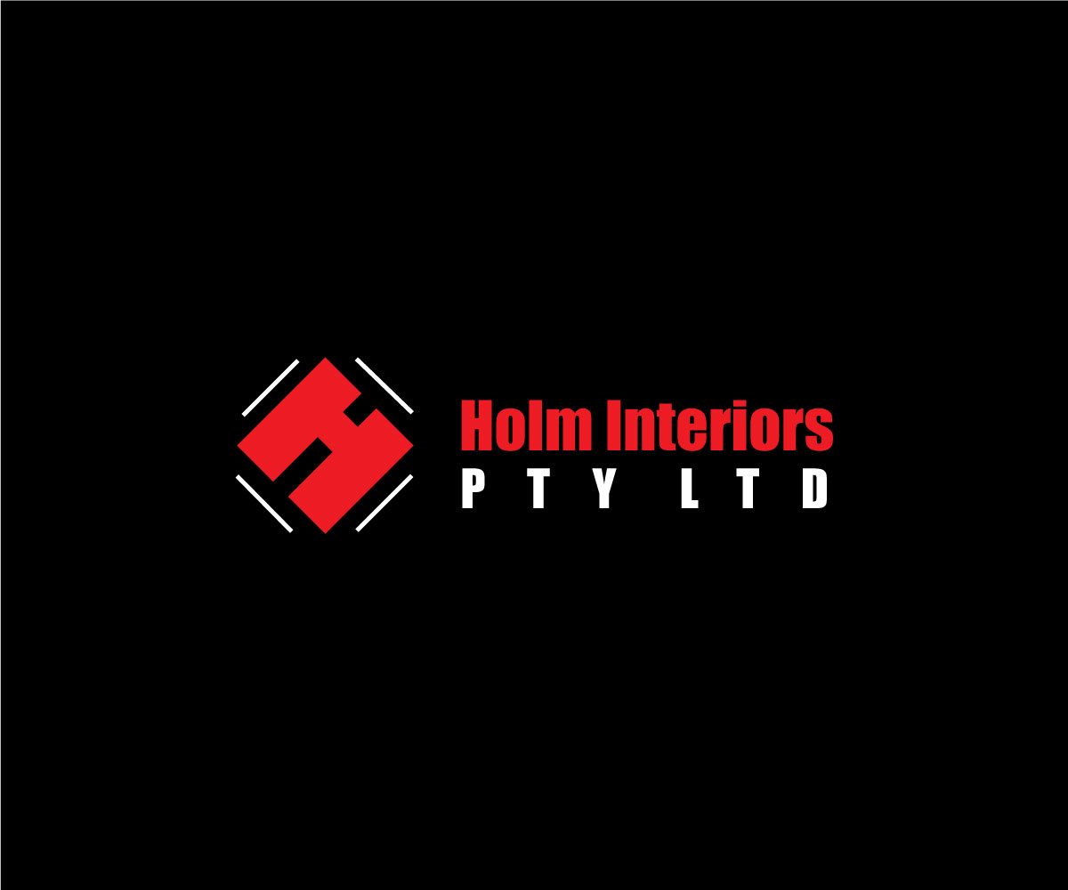 Logo Design by Omee63 for Holm Interiors Pty Ltd ATF Holm Family Trust | Design #9677954