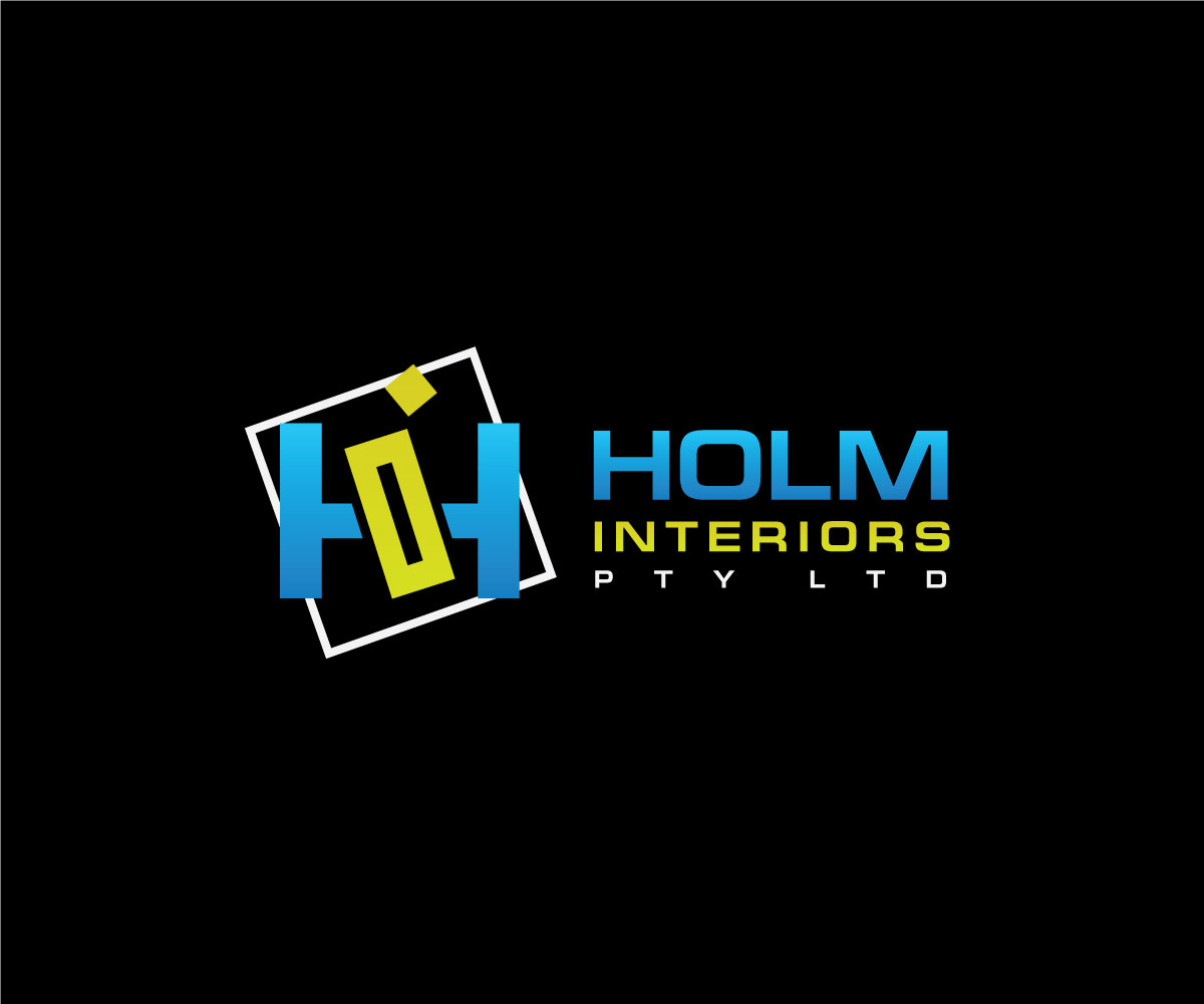 Logo Design by Omee63 for Holm Interiors Pty Ltd ATF Holm Family Trust | Design #9696063