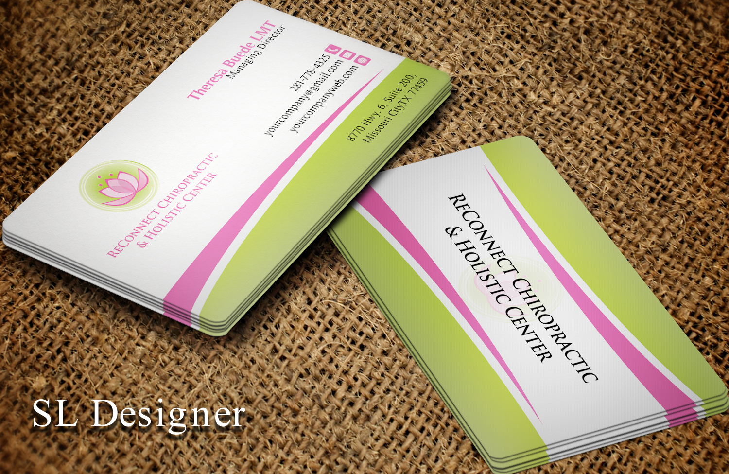 Business Card Design by SL Designer for this project | Design #9711252