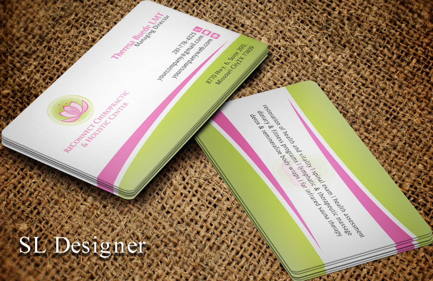 Business Card Design by SL Designer for this project | Design #9711254