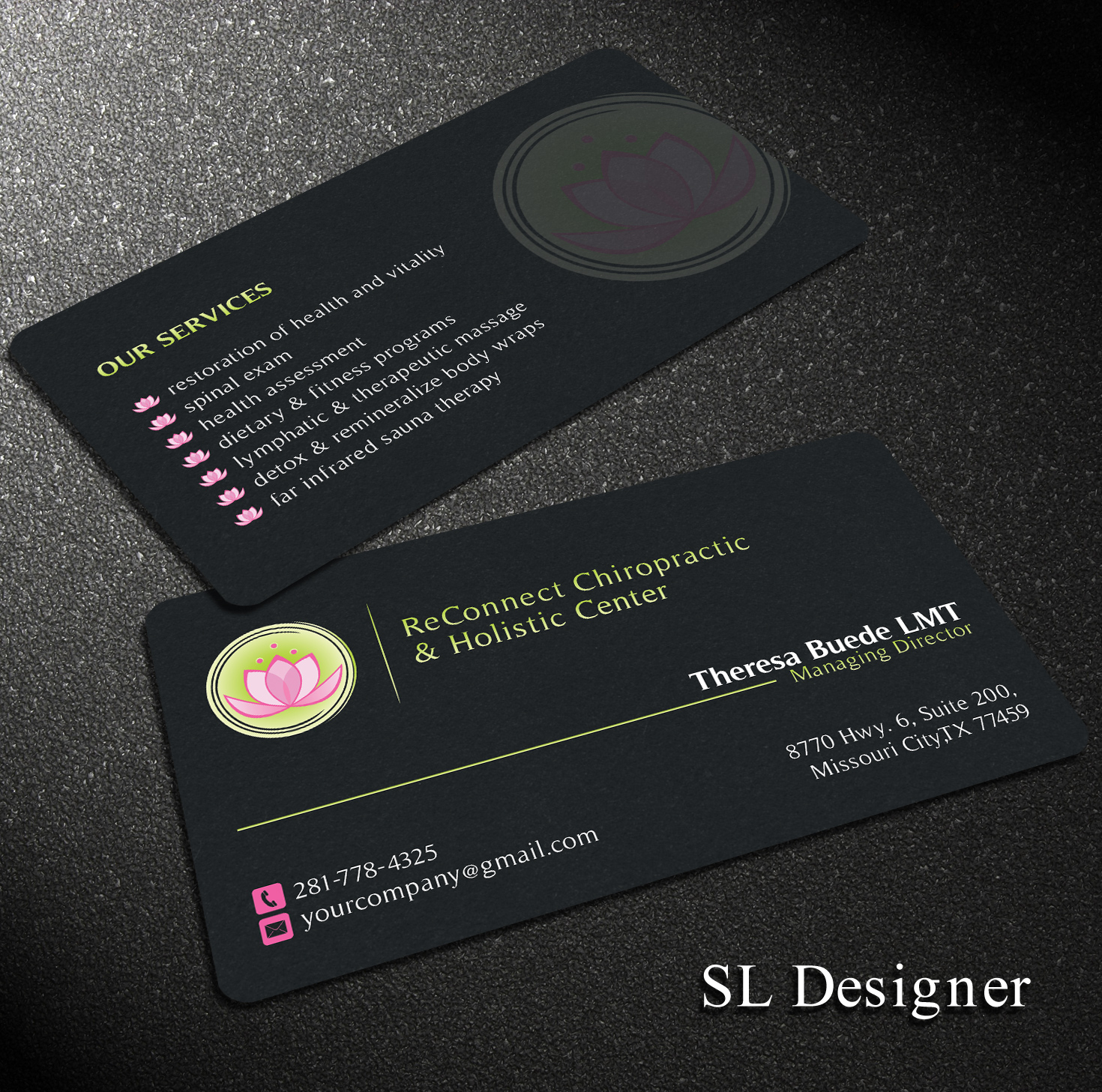 Business Card Design by SL Designer for this project | Design #9711611