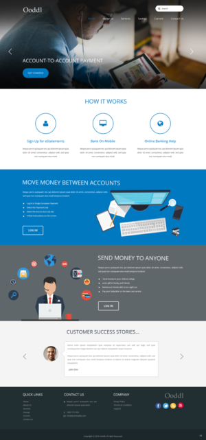 Web Design by pb for this project | Design: #9717900