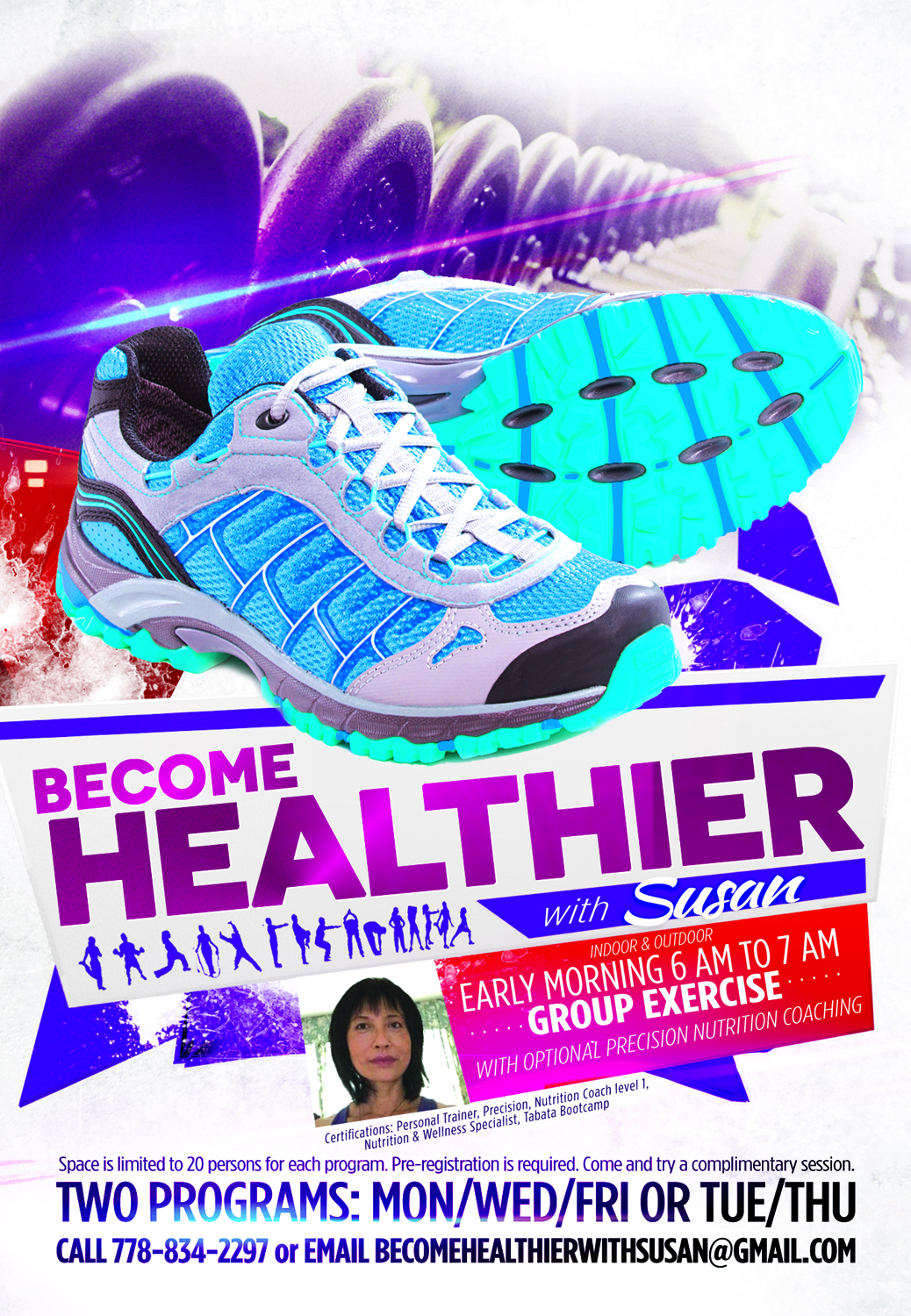 Flyer Design by Brian Ellis for Become Healthier With Susan Ltd | Design #9702307