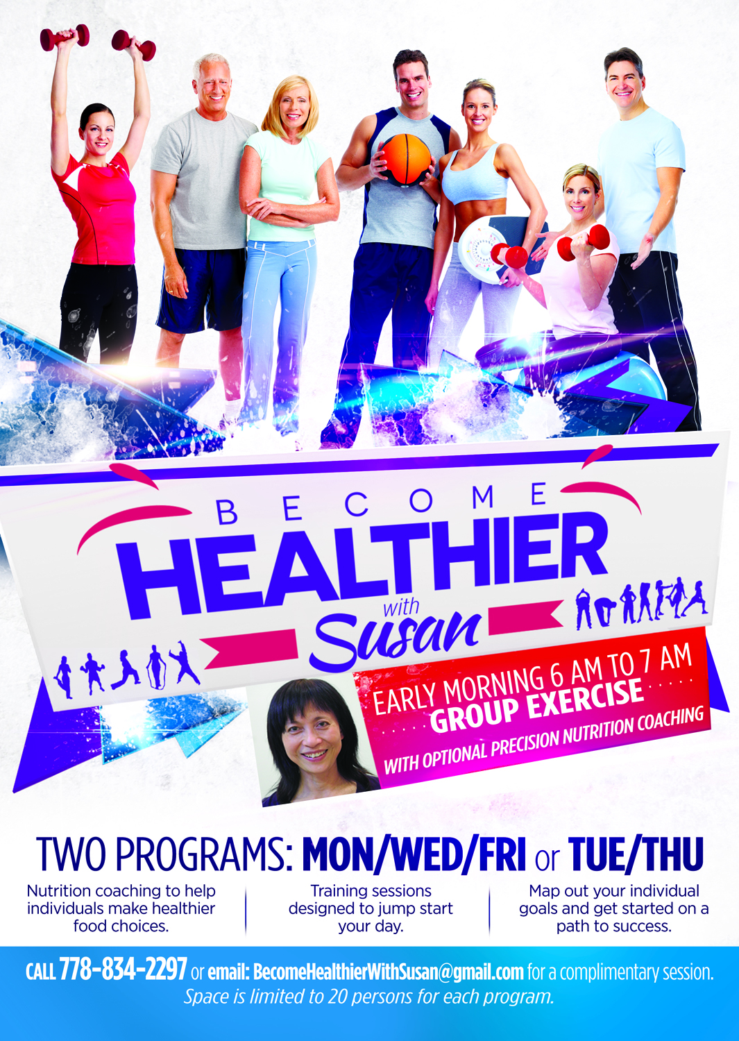Flyer Design by Brian Ellis for Become Healthier With Susan Ltd | Design #9772736