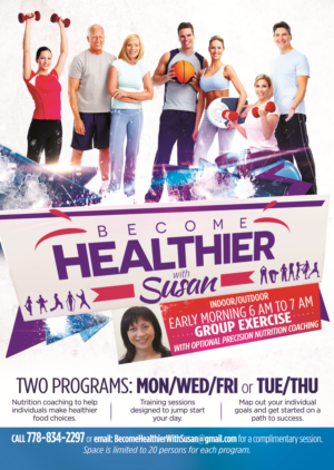 Flyer Design by Brian Ellis for Become Healthier With Susan Ltd | Design: #9782215