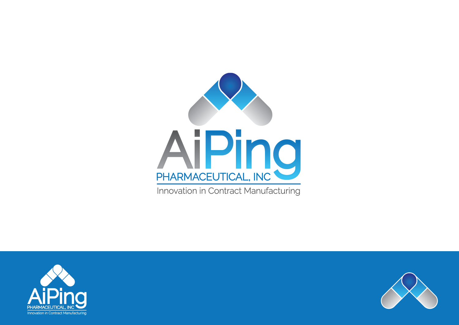 Logo Design by dm.design for A&Z Pharmaceutical, Inc. | Design #9751582