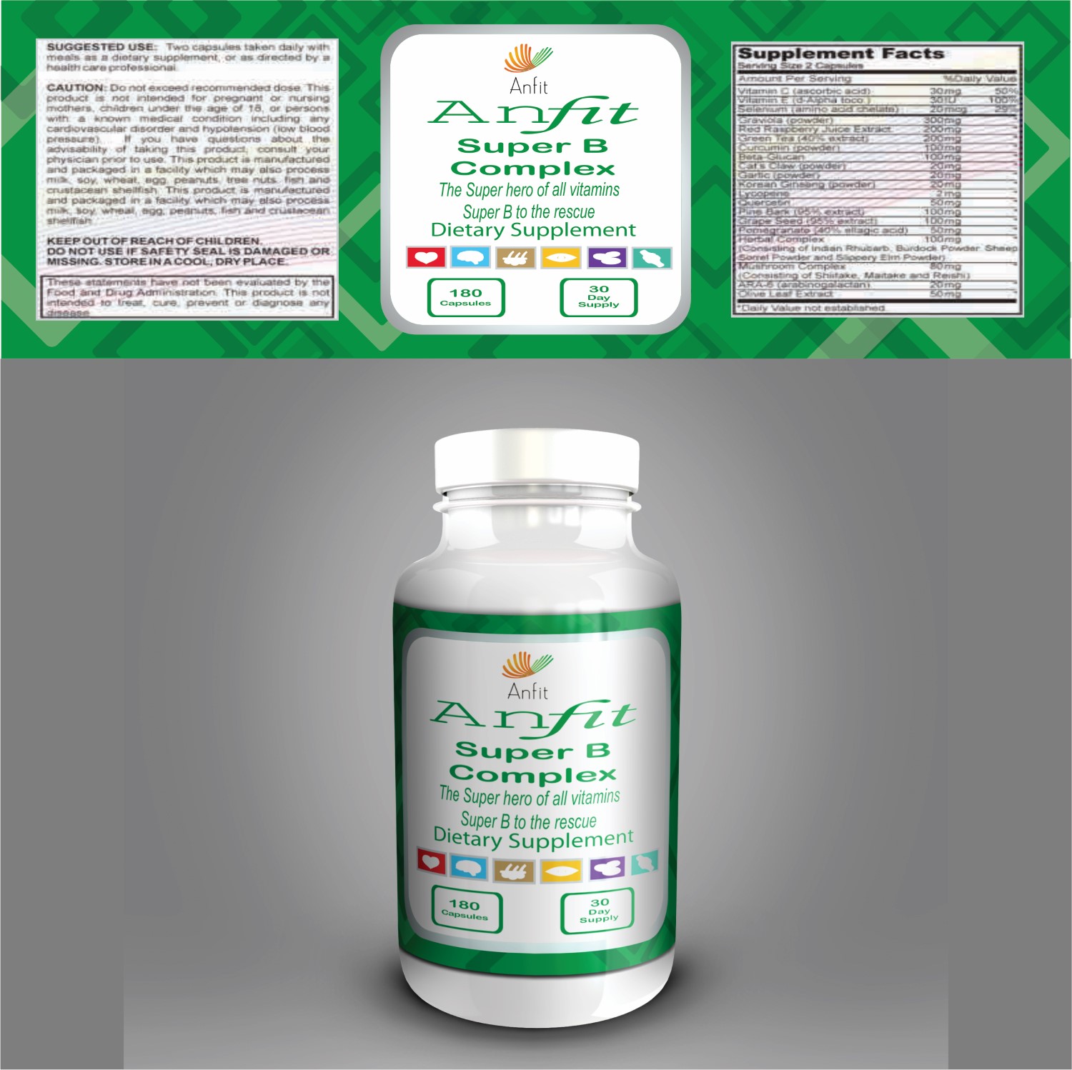 Packaging Design by DG for A&Z Pharmaceutical, Inc. | Design #9813486