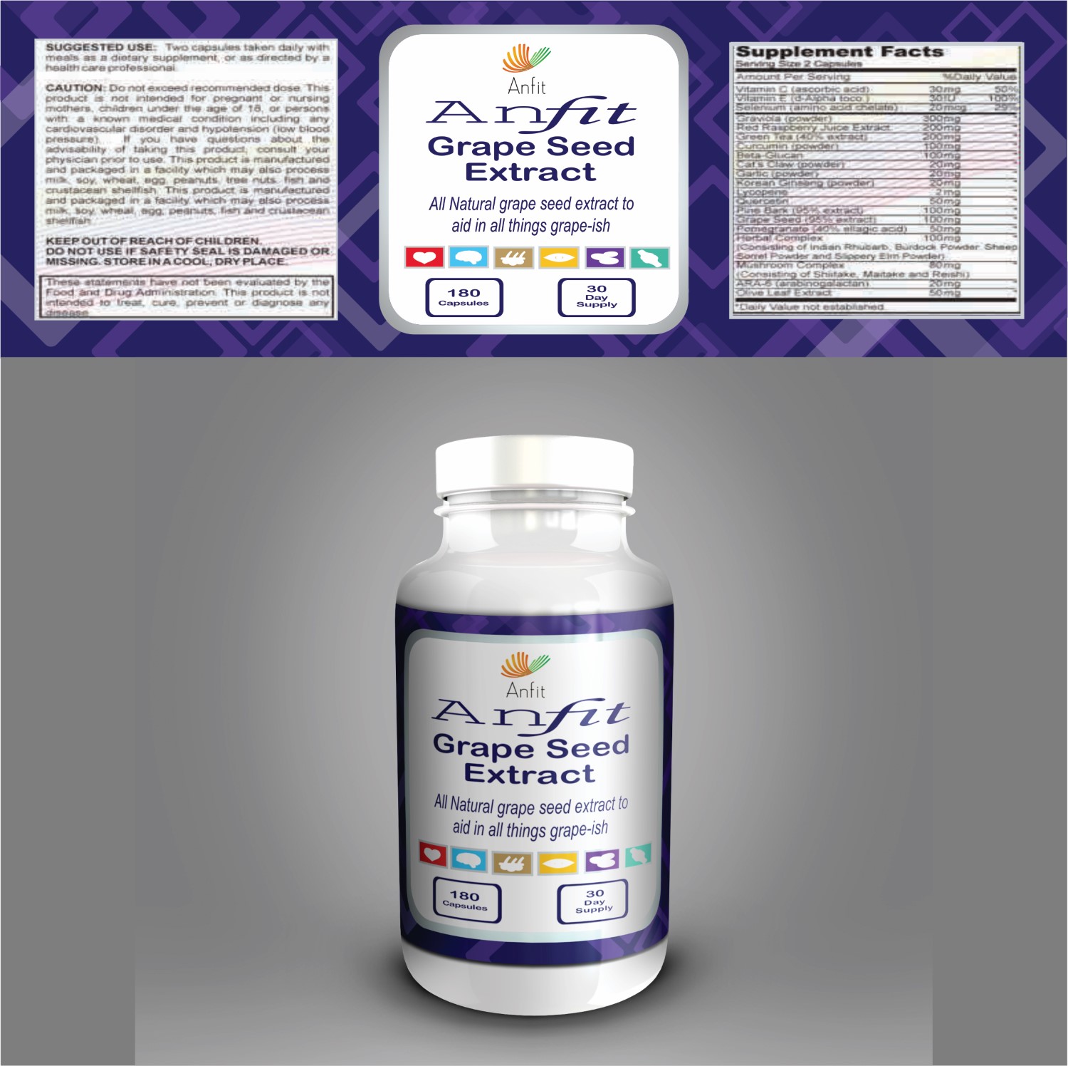 Packaging Design by DG for A&Z Pharmaceutical, Inc. | Design #9813487