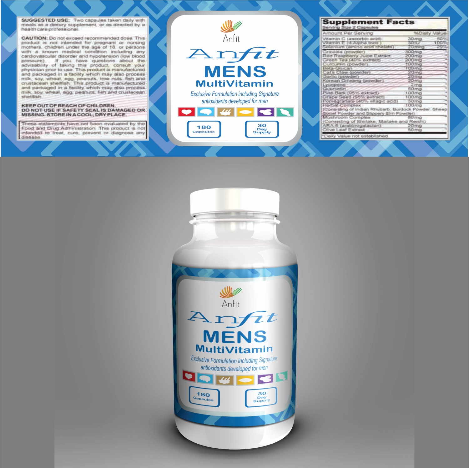 Packaging Design by DG for A&Z Pharmaceutical, Inc. | Design #9813488
