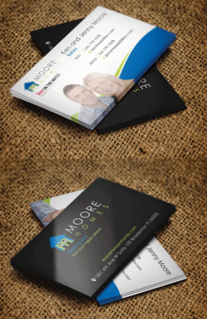 Diseño de Tarjeta de Presentación por Riz' para MooreHomesTeam | Diseño #9708317