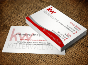 Business Card Design by Lanka Ama for MooreHomesTeam | Design: #9698709