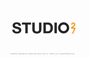 Diseño de Logo por Alexander Marksson para Studio 27 | Diseño: #2109040