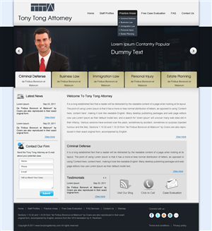 Web Design by pb for this project | Design: #428785