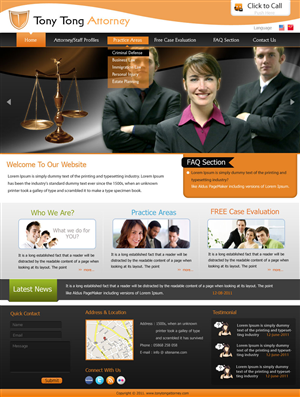 Web Design by pb for this project | Design: #429062