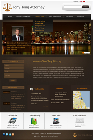 Web Design by pb for this project | Design: #429064