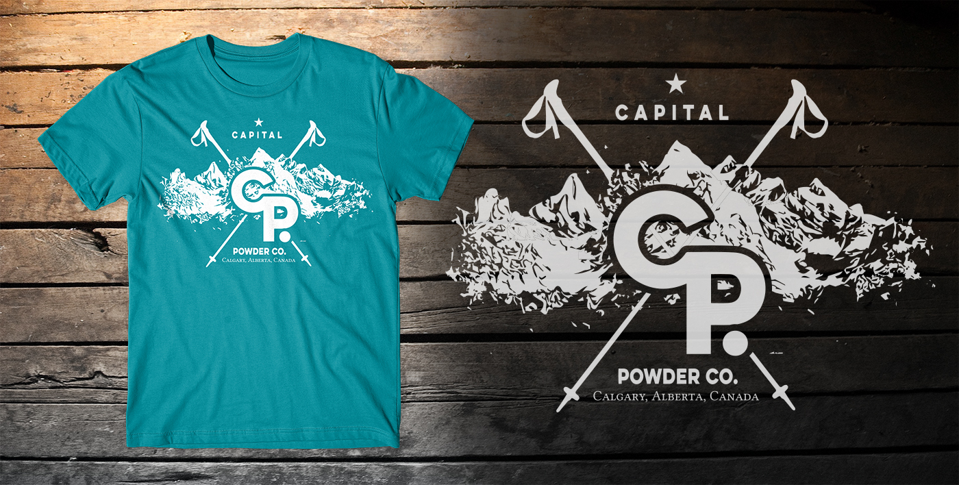 T-shirt Design by db1404 for Capital Powder Co. | Design #9732664