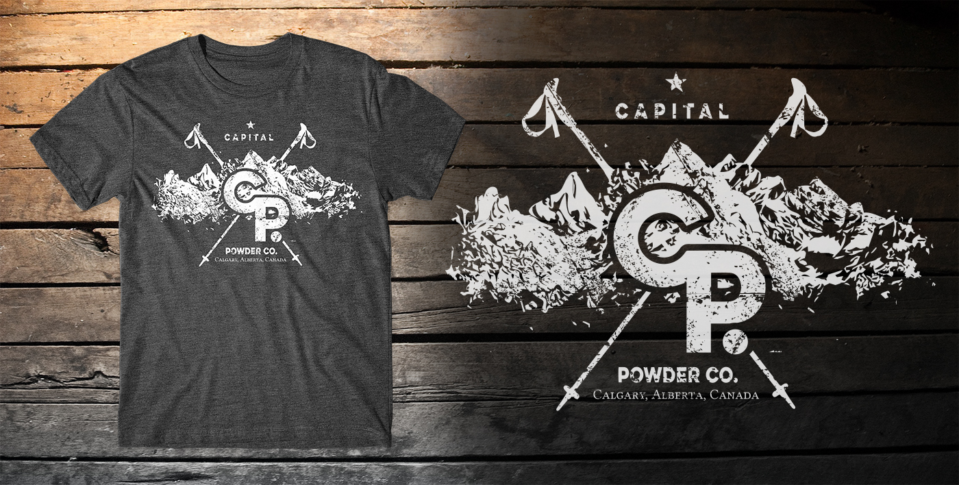 T-shirt Design by db1404 for Capital Powder Co. | Design #9732924