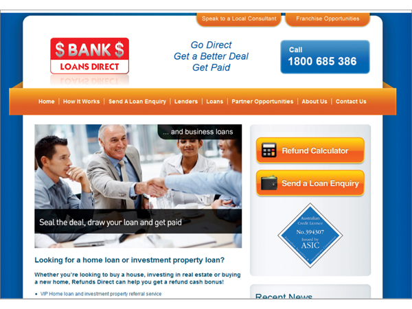 Logo Design by BaSumi for Refunds Direct | Design #433715