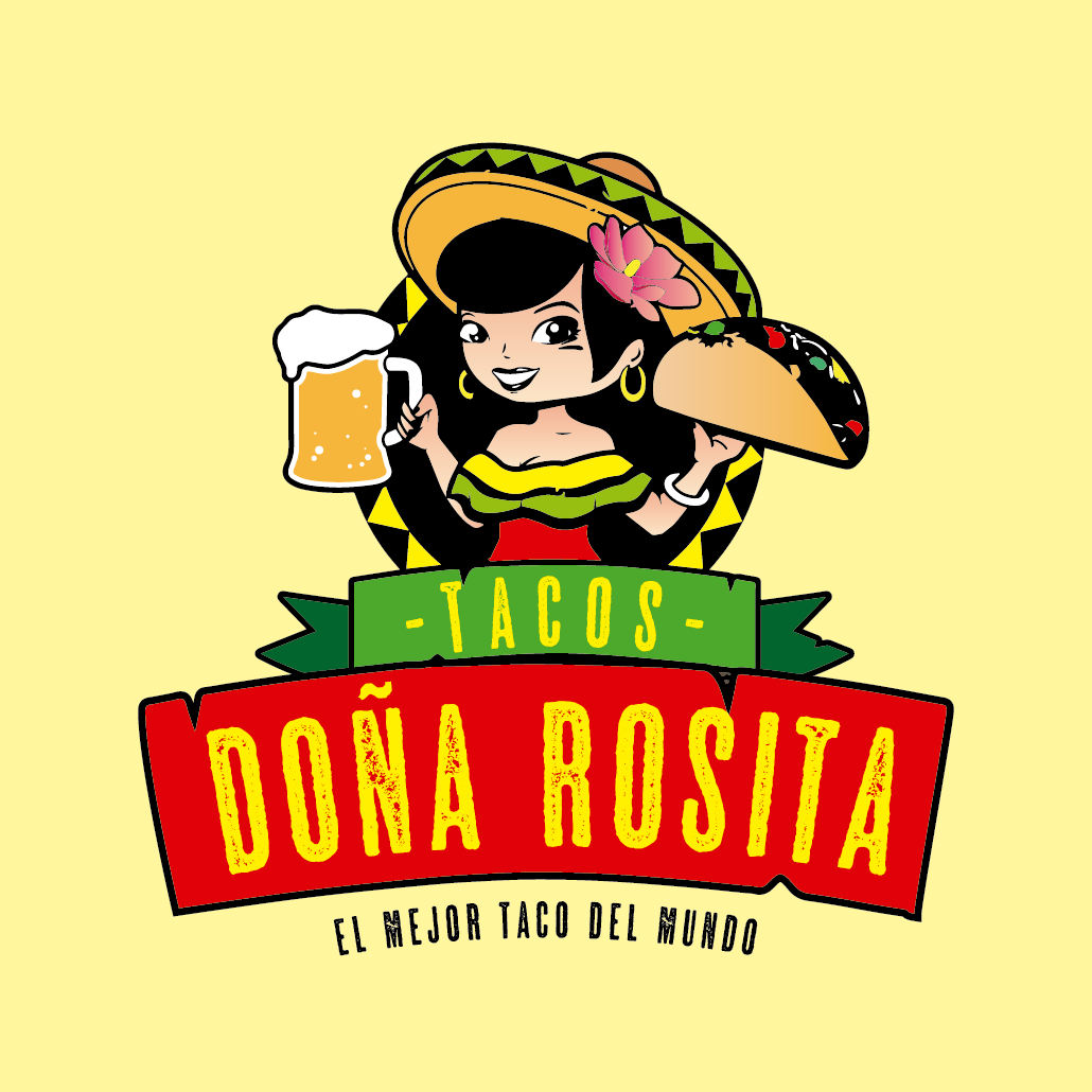 Logo Design by RFH for Tacos Doña Rosita | Design #9892037