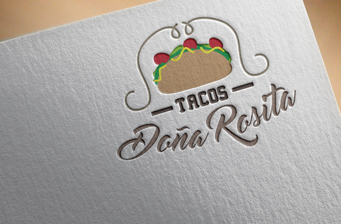 Logo Design by GLDesigns for Tacos Doña Rosita | Design #9762187