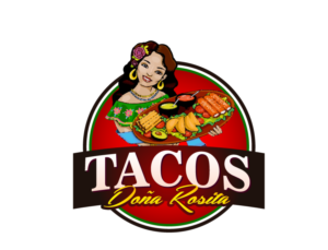 Diseño de Logo por Carlos Alba D. para Tacos Doña Rosita | Diseño: #9772764