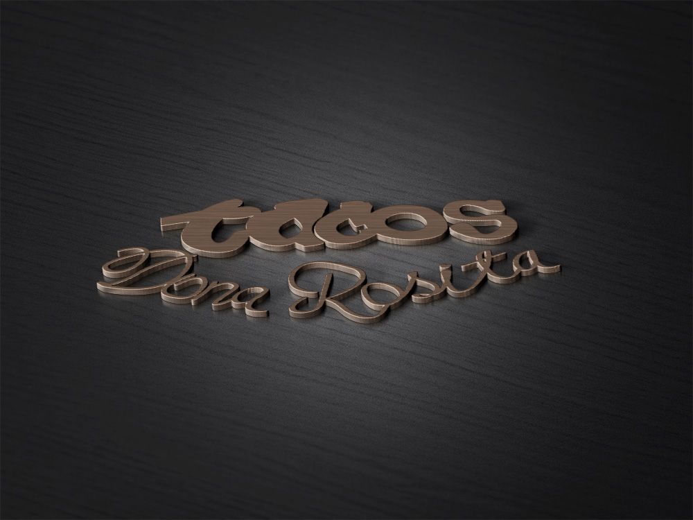 Logo Design by ihossain14091992 for Tacos Doña Rosita | Design #9907256