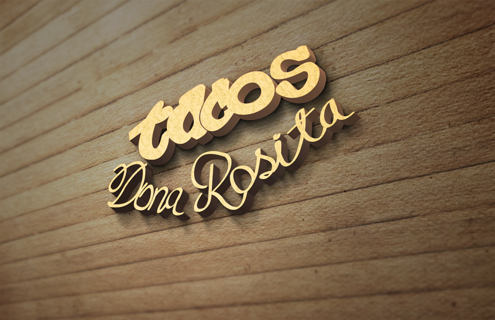 Logo Design by ihossain14091992 for Tacos Doña Rosita | Design #9907264