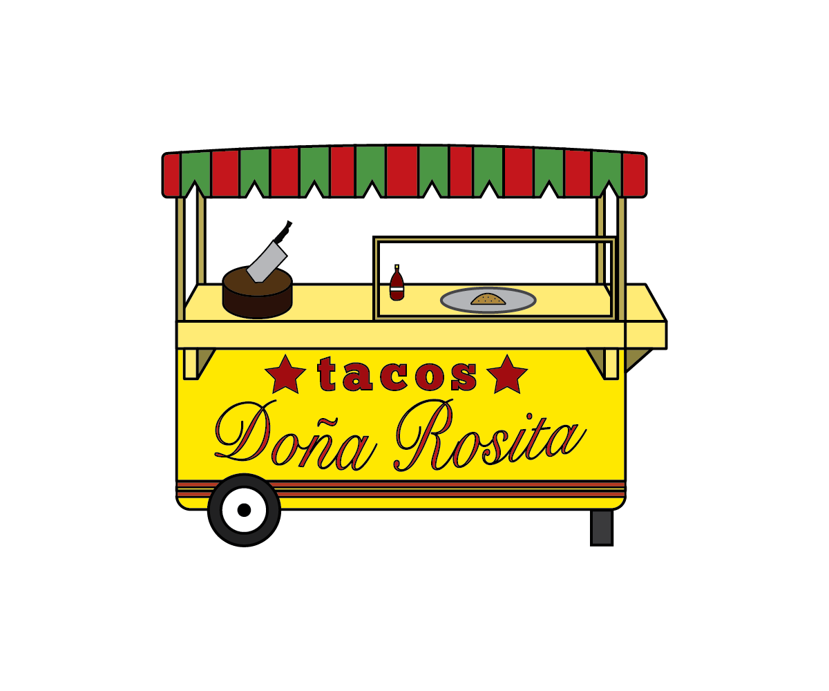 Diseño de Logo por HR Design para Tacos Doña Rosita | Diseño #9886011