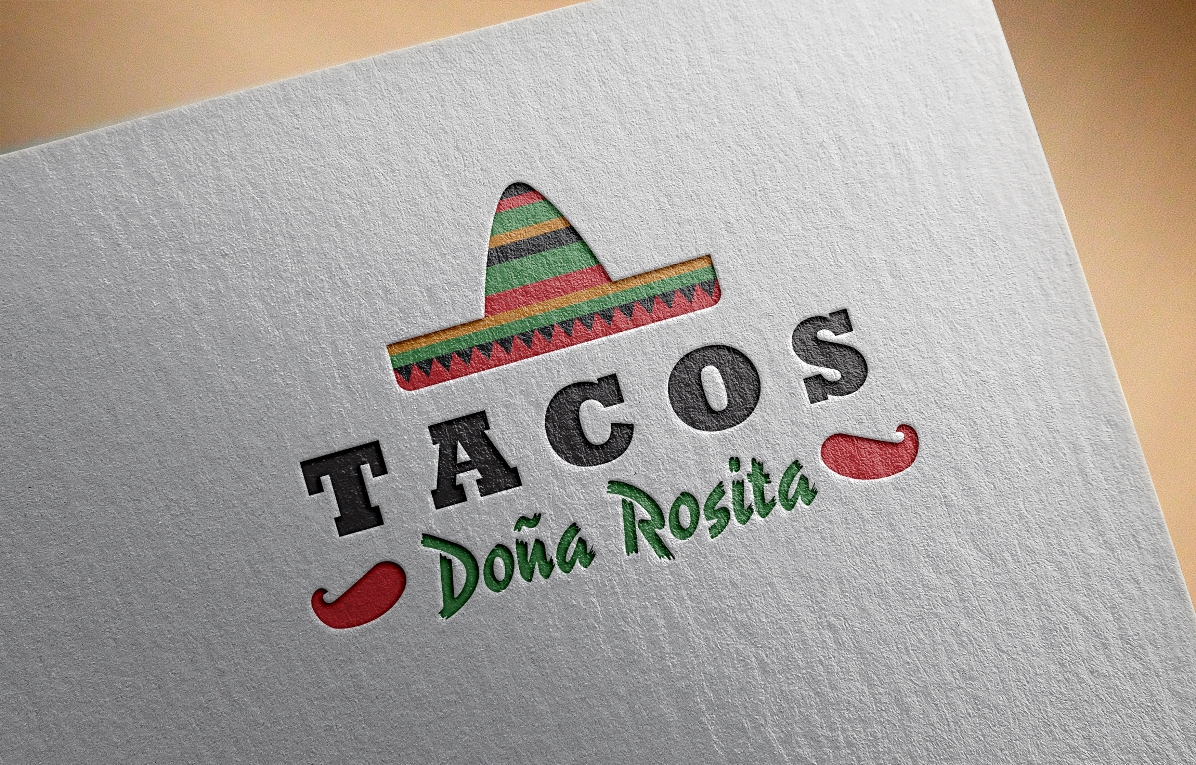 Logo Design by Zlajks for Tacos Doña Rosita | Design #9903583