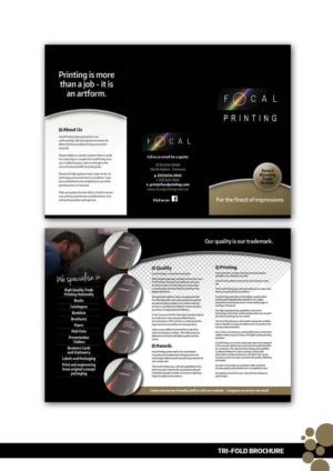 Flyer Design by Kelalo for Focal Printing Pty Ltd | Design: #9764597