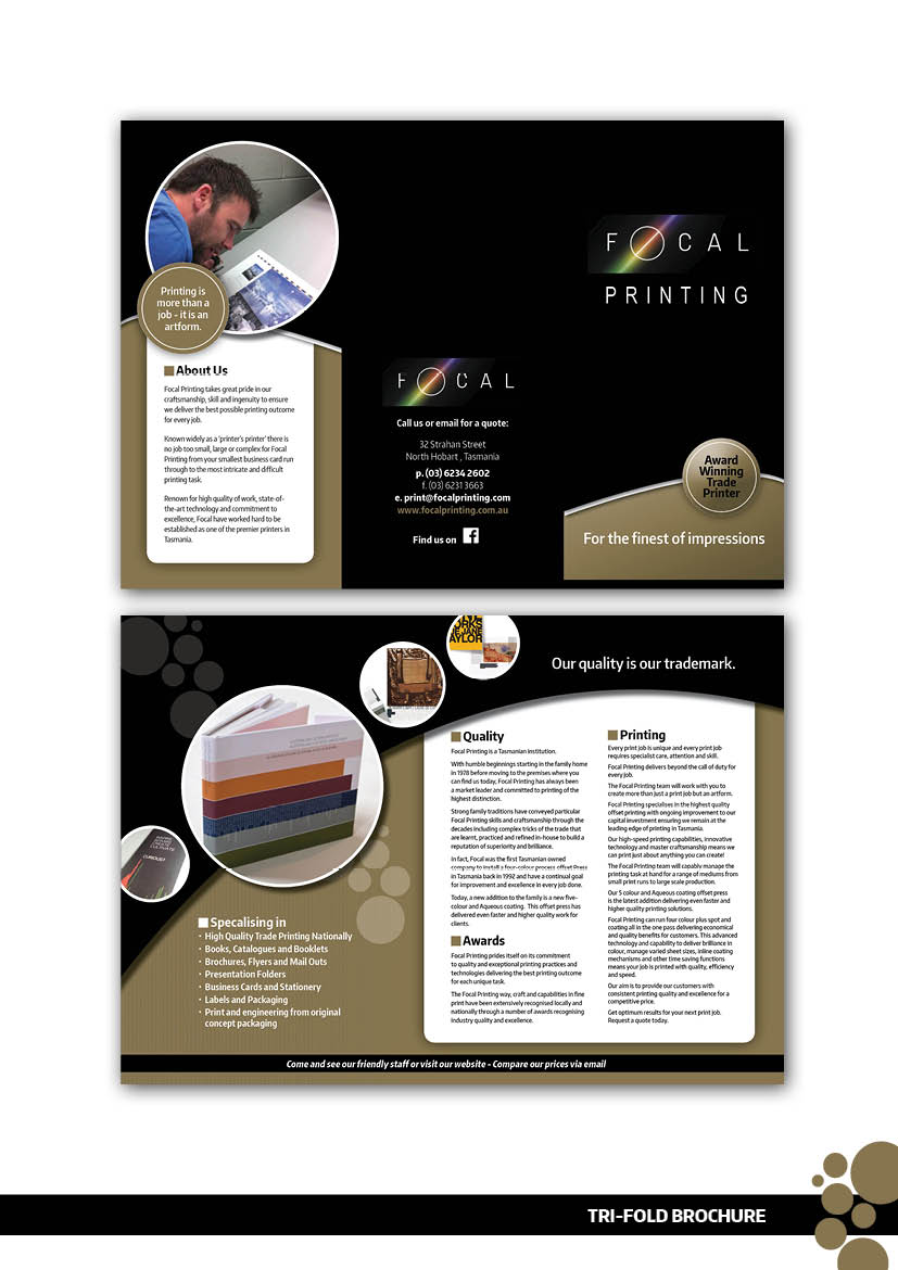 Flyer Design by Kelalo for Focal Printing Pty Ltd | Design #9764599