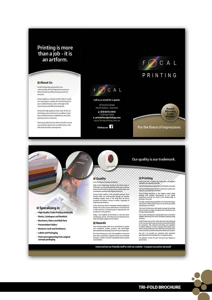 Flyer Design by Kelalo for Focal Printing Pty Ltd | Design #9764600